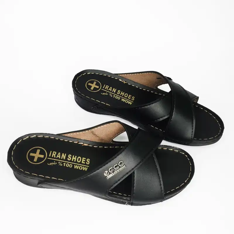 دمپایی زنانه مدل Si-h02-Bk