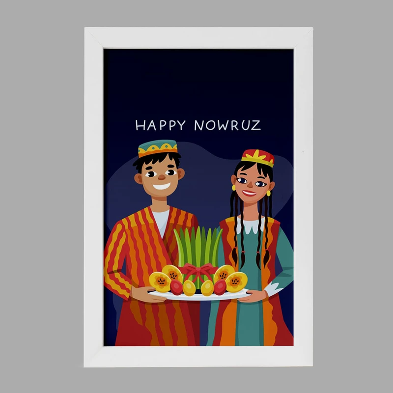 تابلو خندالو مدل نوروز کد 25574