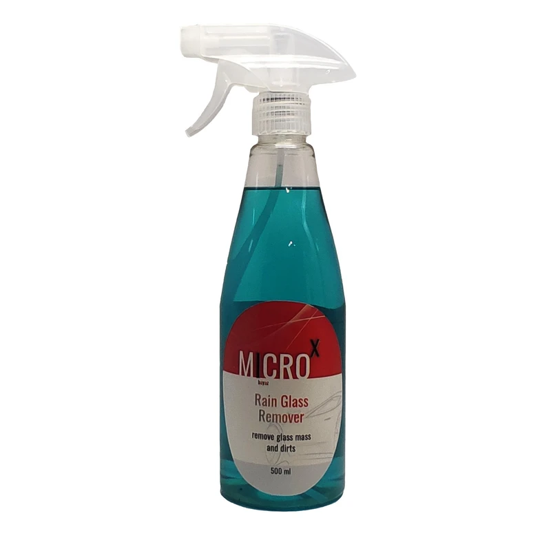 اسپری رفع باران زدگی شیشه خودرو میکروایکس مدل 25 حجم 500 میلی لیتر