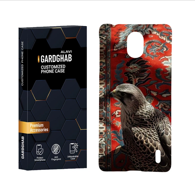 کاور گارد قاب علوی مدل حیوانات مناسب برای گوشی موبایل نوکیا 1Plus