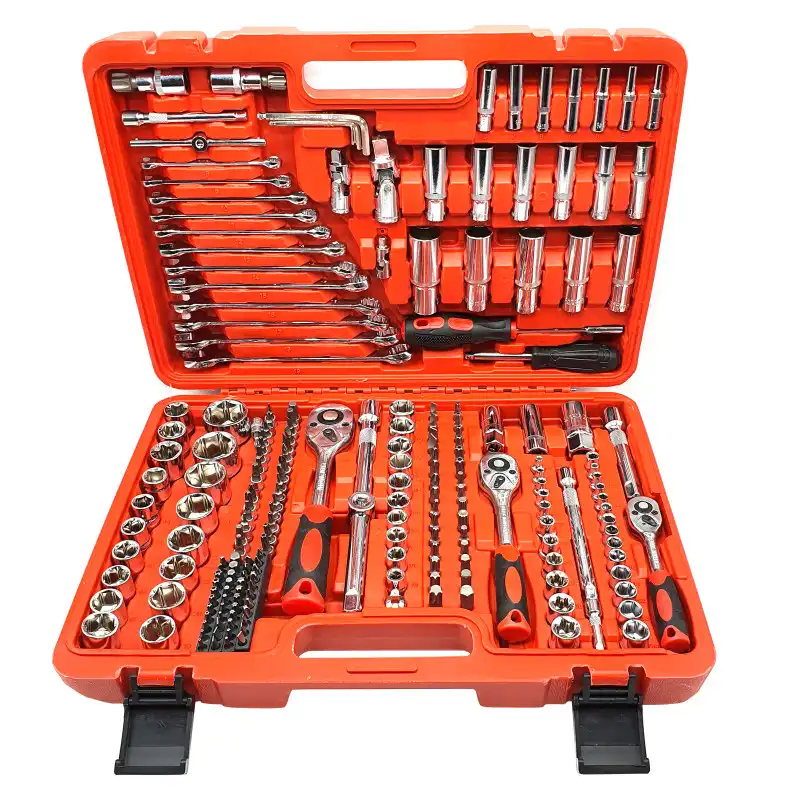 آچار بکس جی ان ترد کد 571 سایز 1/2، 1/4، 3/8 میلی متر 216 عددی