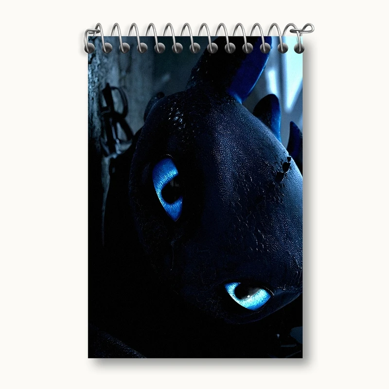 دفتر یادداشت 50 برگ خندالو مدل اژدها سواران کد F1369