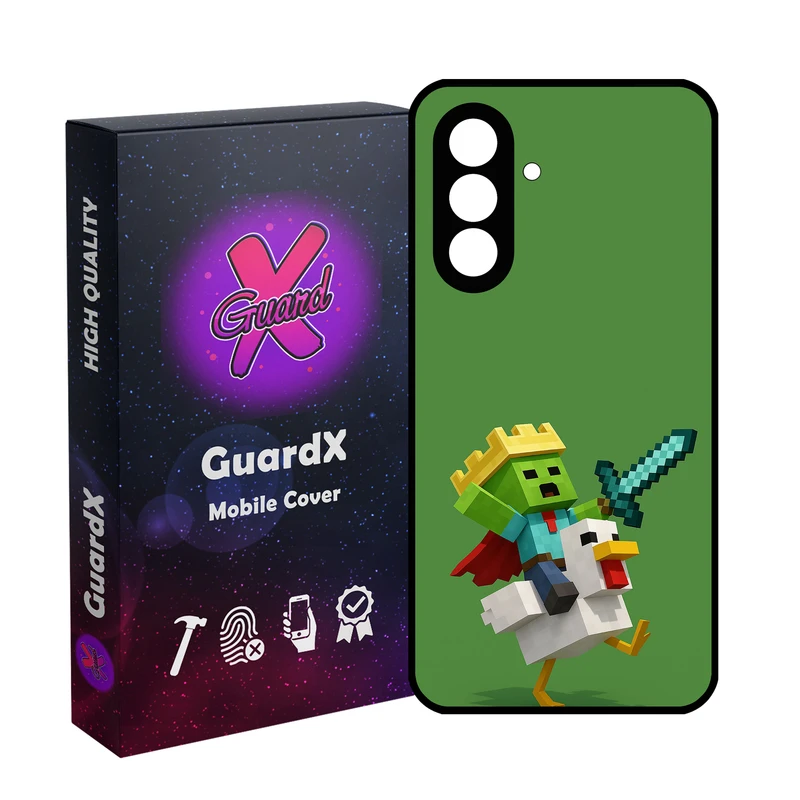 کاور گارد ایکس طرح Minecraft مدل 10881 مناسب برای گوشی موبایل سامسونگ Galaxy S24 FE