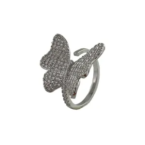 انگشتر زنانه وای اس ایکس مدل پروانه کد S205