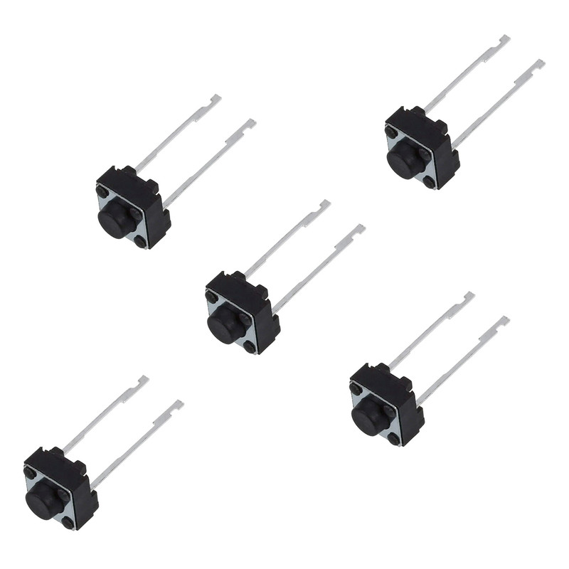 میکرو سوئیچ مدل Vertical-6×6×5-2P بسته 5 عددی