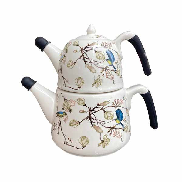 ست کتری و قوری ریور مدل دریا با گنجایش کتری 2.5 لیتر گنجایش قوری 0.8 لیتر