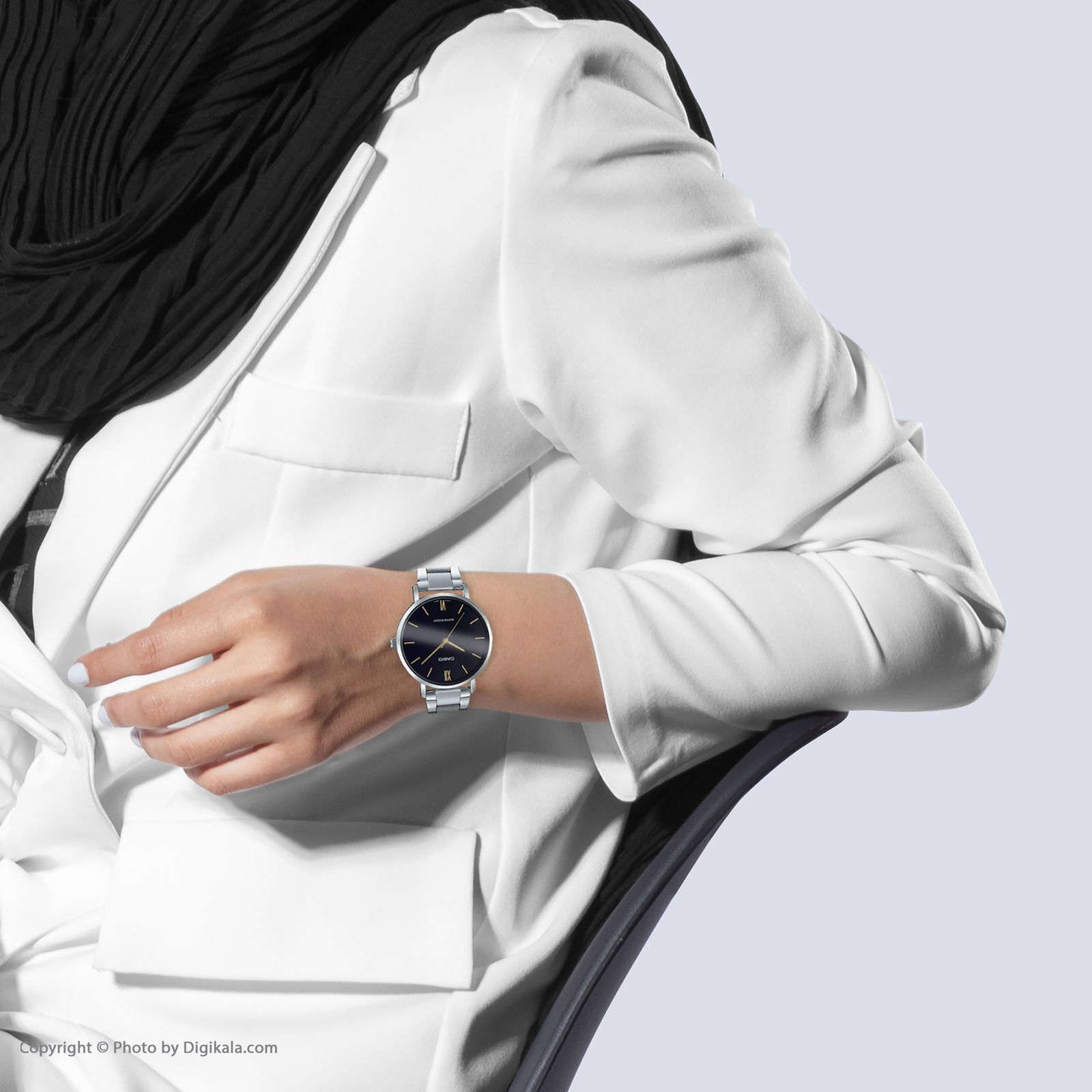 ساعت مچی عقربه ای زنانه کاسیو مدل LTP-VT01D-1BUDF - - 5