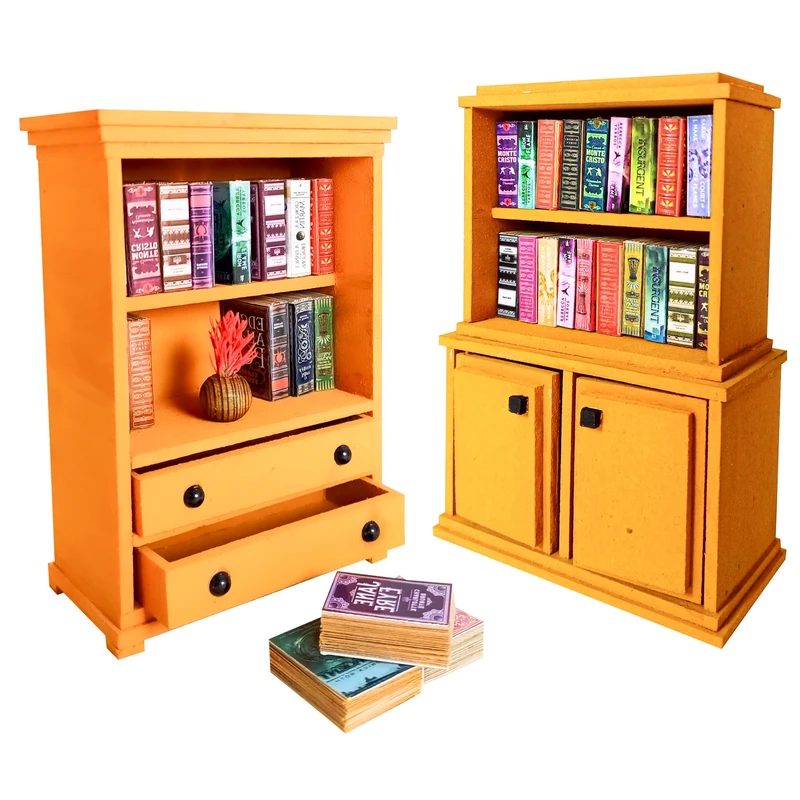 ماکت مدل کمد مینیاتوری مجموعه 2 عددی