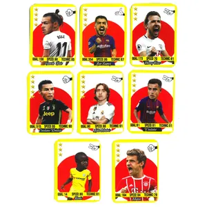 بازی فکری مدل کارت فوتبال کد FIFA 2020-22 بسته 10 عددی