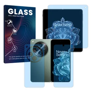 Glass Eye Care model anti-blue screen protector suitable for OnePlus Open mobile phone along with back protector