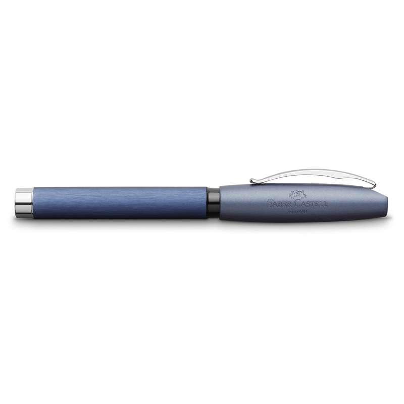 خودنویس فابر کاستل مدل Essentio Fountain Pen, Aluminium Blue - Fine