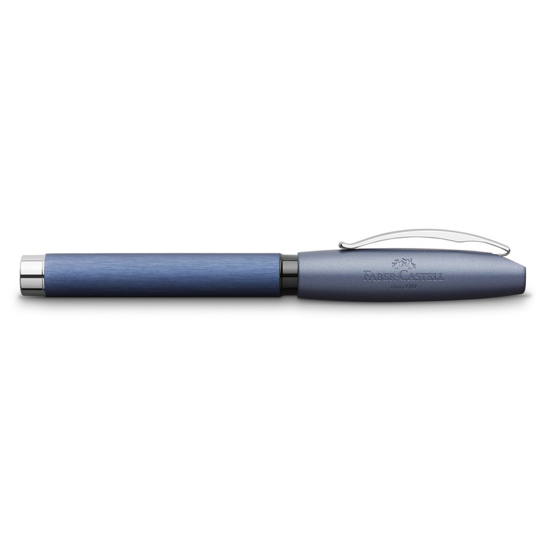 خودنویس فابر کاستل مدل Essentio Fountain Pen, Aluminium Blue - Fine خودنویس فابر کاستل مدل Essentio Fountain Pen, Aluminium Blue - Fine
