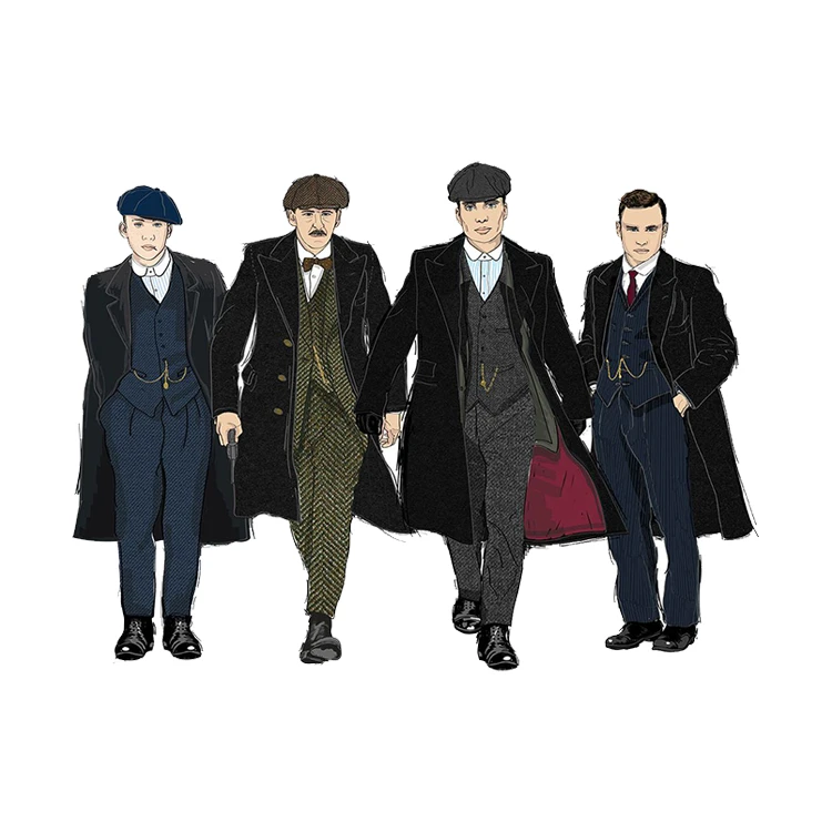 استیکر پارچه و لباس پاد آفرین مدل پیکی بلایندرز کد 1129