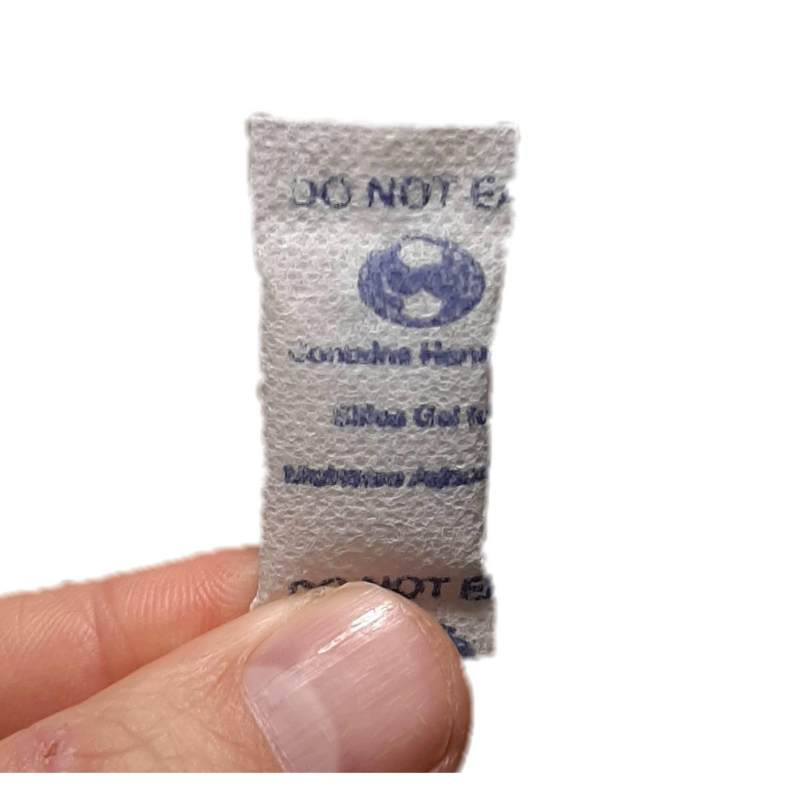 رطوبت گیر سیلیکا ژل مدل AAA وزن 1 گرم بسته 10 عددی