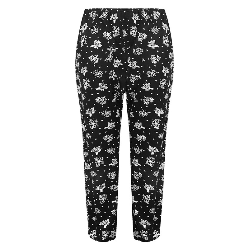 ست تونیک و شلوار زنانه مدل گل گلی 12