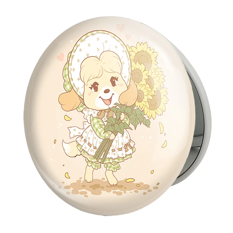 آینه جیبی خندالو طرح بازی انیمال کراسینگ (Animal Crossing) مدل تاشو کد 32670