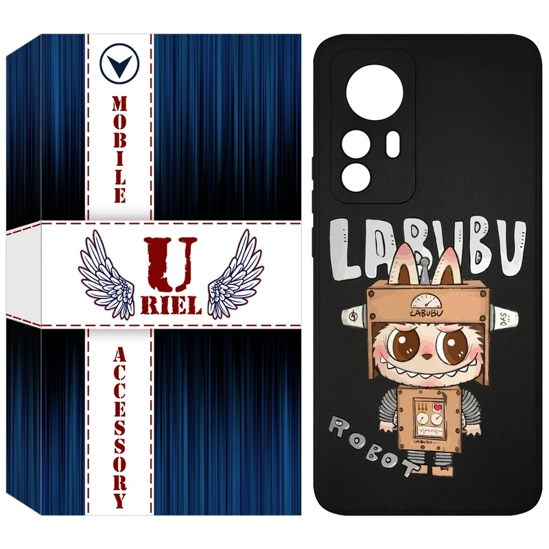 کاور یوریل مدل KSH کد 121 طرح عروسک لبوبو مناسب برای گوشی موبایل شیائومی 12T