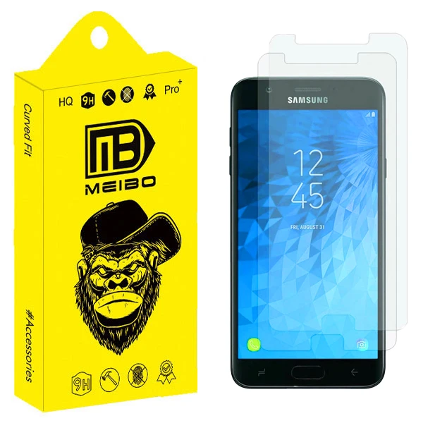 محافظ صفحه نمایش شیشه ای میبو مدل Titan Shield مناسب برای گوشی موبایل سامسونگ Galaxy J7 Max بسته دو عددی