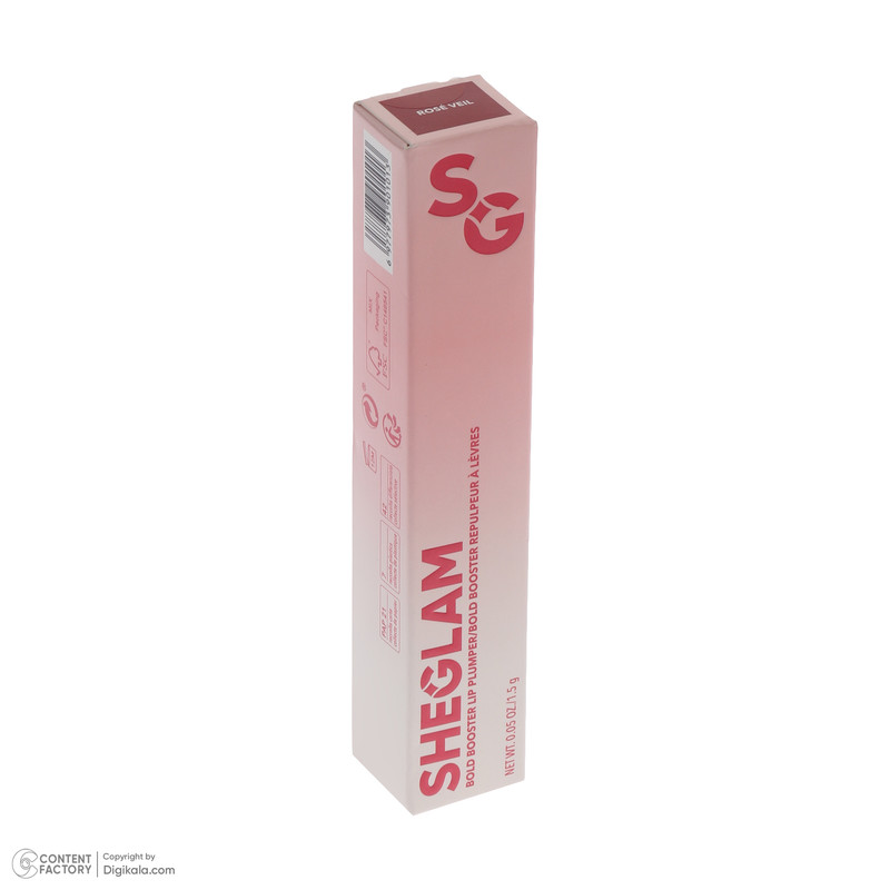 رژ لب مایع براق شیگلم مدل Rose Veil شماره 29EF1001 
