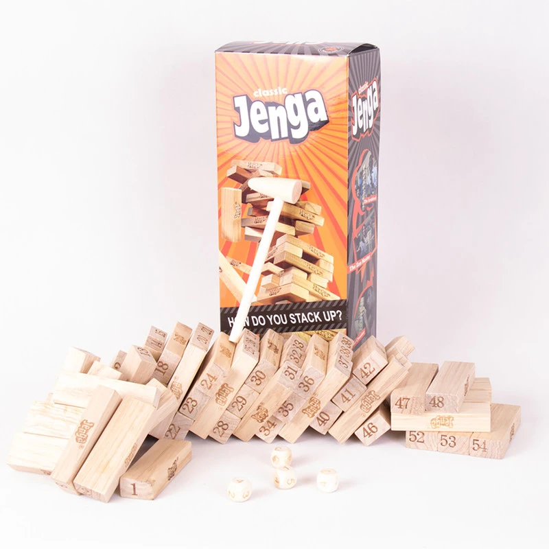 عکس شماره 6 : بازی فکری برج هیجان مدل جنگا چوب راش