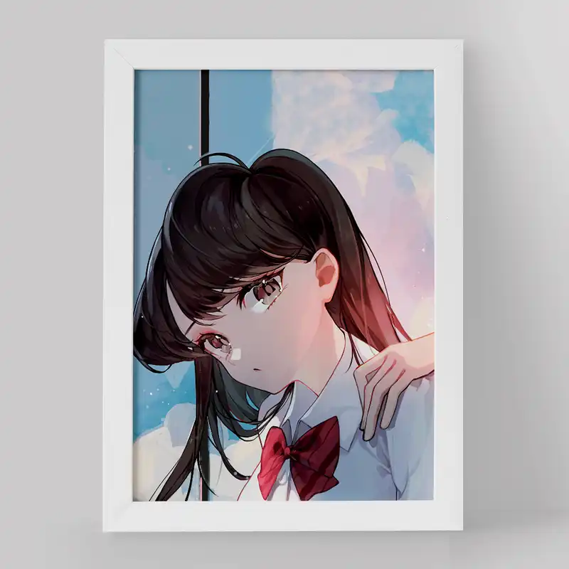 تابلو خندالو مدل انیمه کومی سان کد 16113