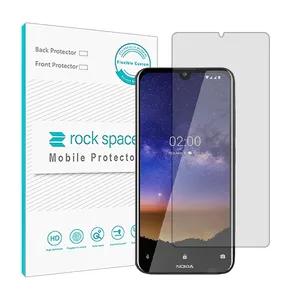 Rockspace HyGEL model transparent screen protector suitable for Nokia 2.2 mobile phone