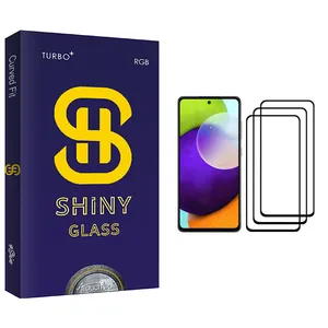 Atouchbo Shiny Glass Screen Protector For Samsung Galaxy A52 Pack Of 3