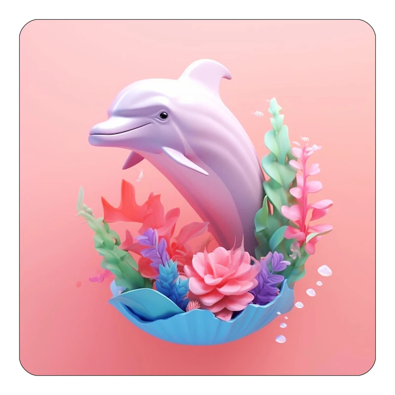 مگنت کاکتی طرح حیوانات رنگی مدل mp25305