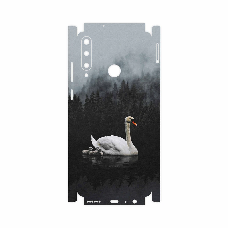برچسب پوششی ماهوت مدل Swan Lake-FullSkin مناسب برای گوشی موبایل هوآوی Y6p