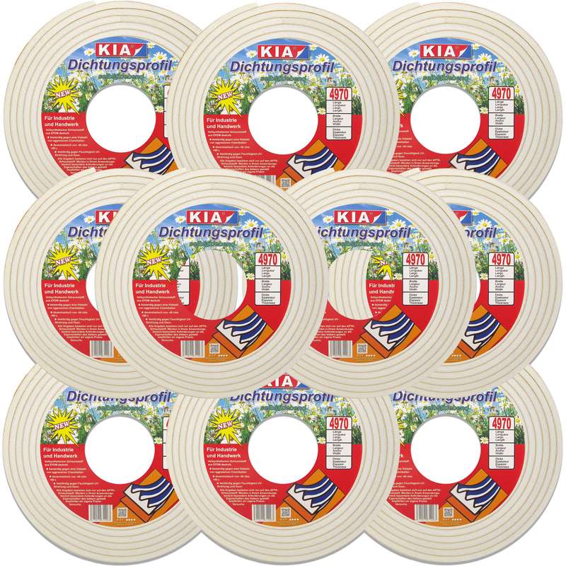 نوار درزگیر کیا مدل Fom01 طول 4 متر بسته 10 عددی