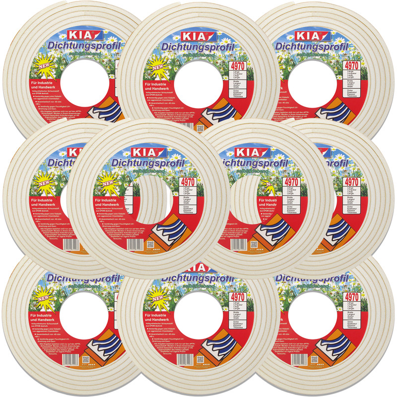 نوار درزگیر کیا مدل Fom01 طول 4 متر بسته 10 عددی