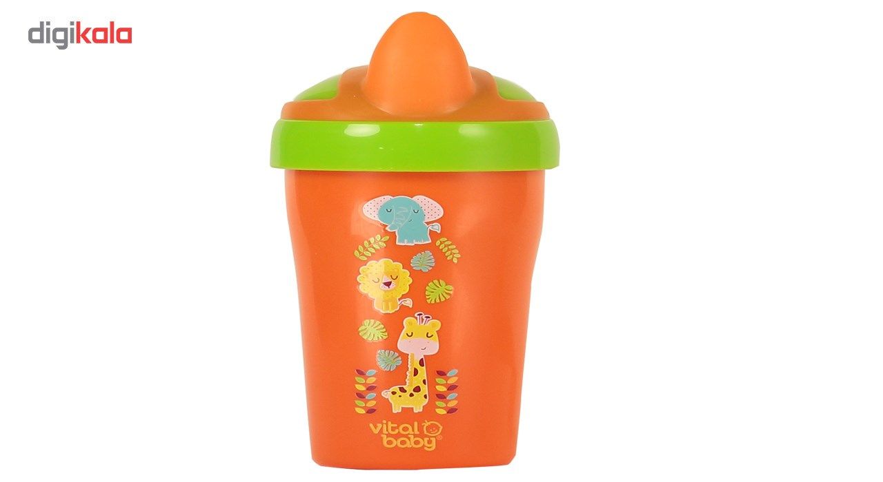 آبمیوه خوری ویتال بیبی مدل Soft Toddler Trainer Cup