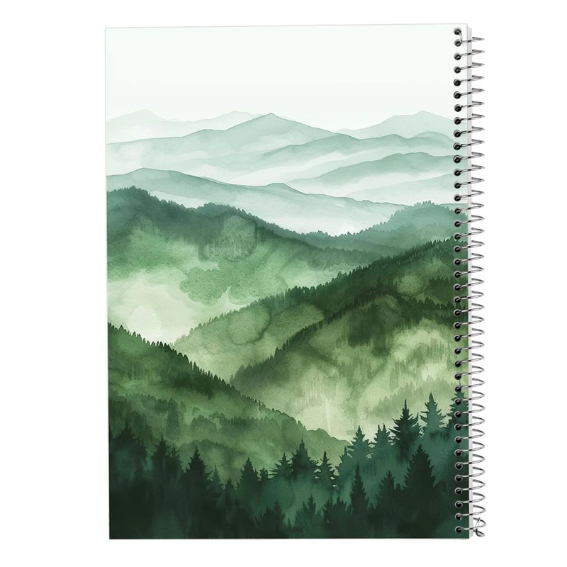 دفتر ژورنال نویسی 50 برگ مدوپد مدل نقطه ای طرح طبیعت کد DF15361