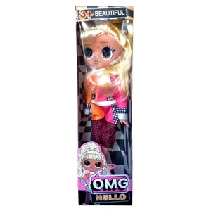  عروسک او ام جی مدل HELLO کد 14 ارتفاع 23 سانتی متر 
