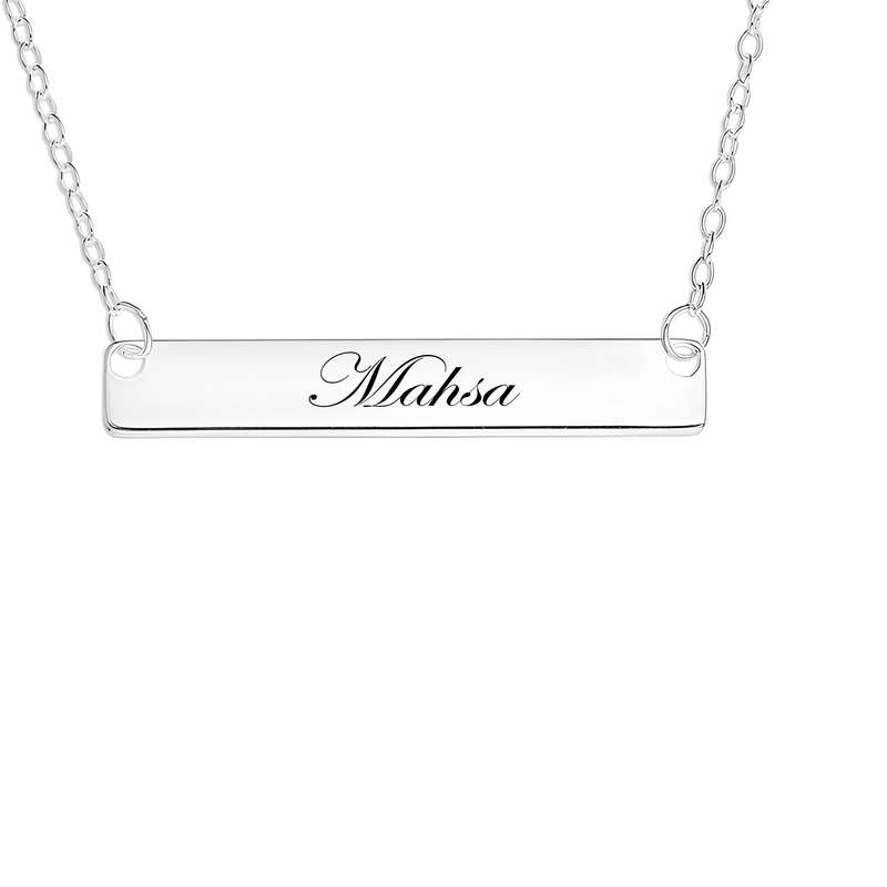گردنبند نقره زنانه لیردا مدل اسم مهسا گردنبند نقره زنانه لیردا مدل اسم مهسا