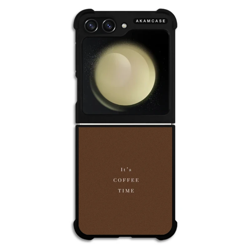 کاور آکام مدل AMC-WSGZFLIP5-COFFEE-9 مناسب برای گوشی موبایل سامسونگ Galaxy Z Flip 5