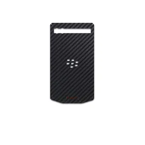 MAHOOT Black-Carbon-Fiber Cover Sticker for BlackBerry Porsche Design P9983