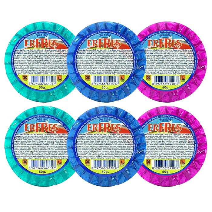 بوگیر خوشبوکننده ارفرش وزن 50 گرم بسته 6 عددی