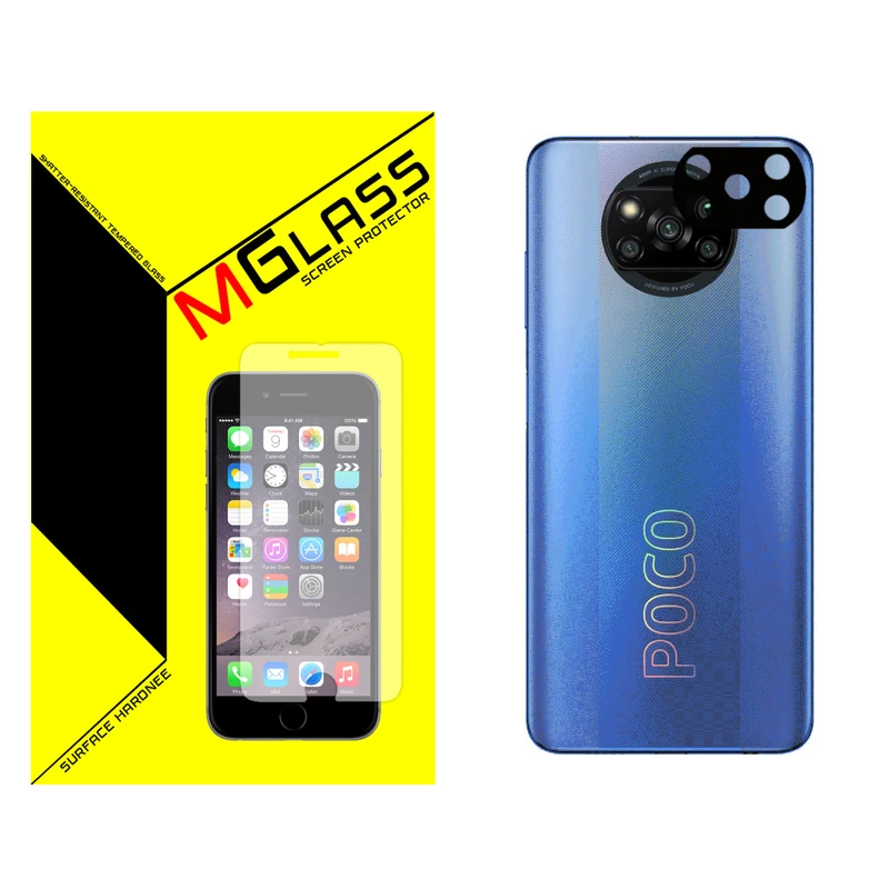 محافظ لنز دوربین ام گلس مدل MGL-01 مناسب برای گوشی موبایل شیائومی POCO X3 PRO