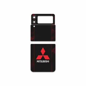 MAHOOT Mitsubishi-Motor Cover Sticker for Samsung Galaxy Z Flip3 5G