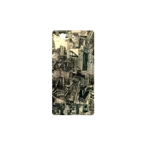 MAHOOT Collage of Skyscraper Cover Sticker for Sony Xperia Z3 Compact