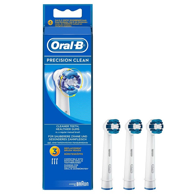 سری یدک مسواک برقی اورال-بی مدل Precision Clean بسته 3 عددی سری یدک مسواک برقی اورال-بی مدل Precision Clean بسته 3 عددی