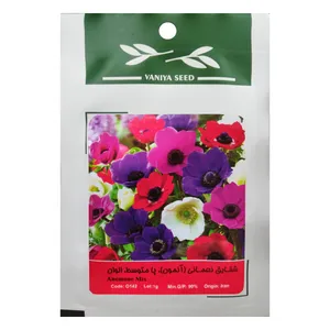 بذر گل شقایق نعمانی پامتوسط الوان وانیا سید مدل O142