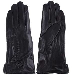 دستکش زنانه چرم واته مدل BL89