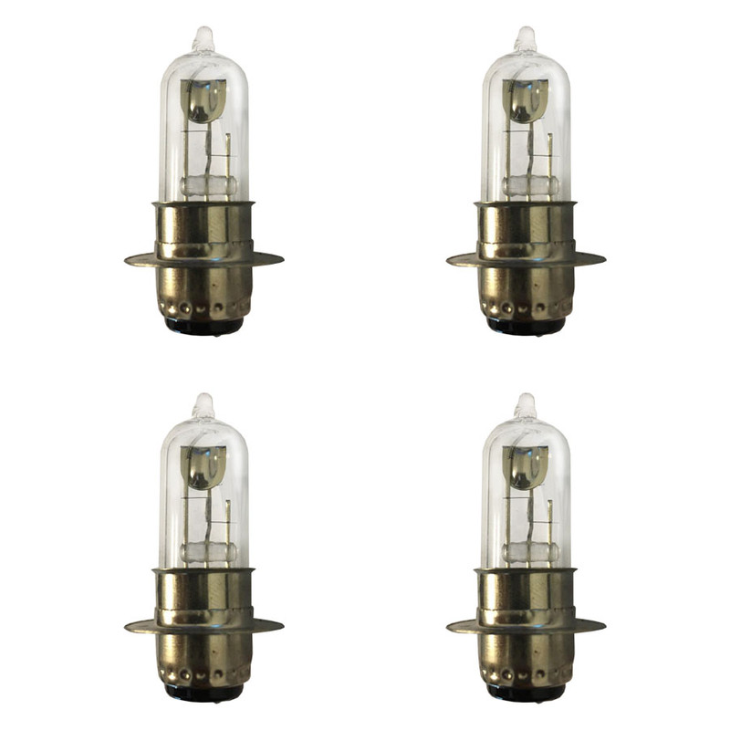 لامپ چراغ جلو موتورسیکلت پازل مدل HS مناسب برای هندا مجموعه 4 عددی