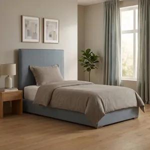 تخت خواب ملامینه دو نفره مدل ایوا سایز 140×200 سانتی متر
