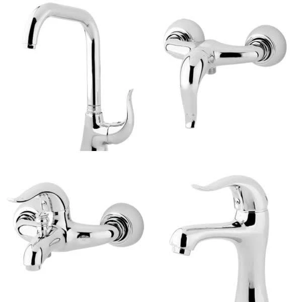 ست شیر آلات مدل آدیش مجموعه 4 عددی