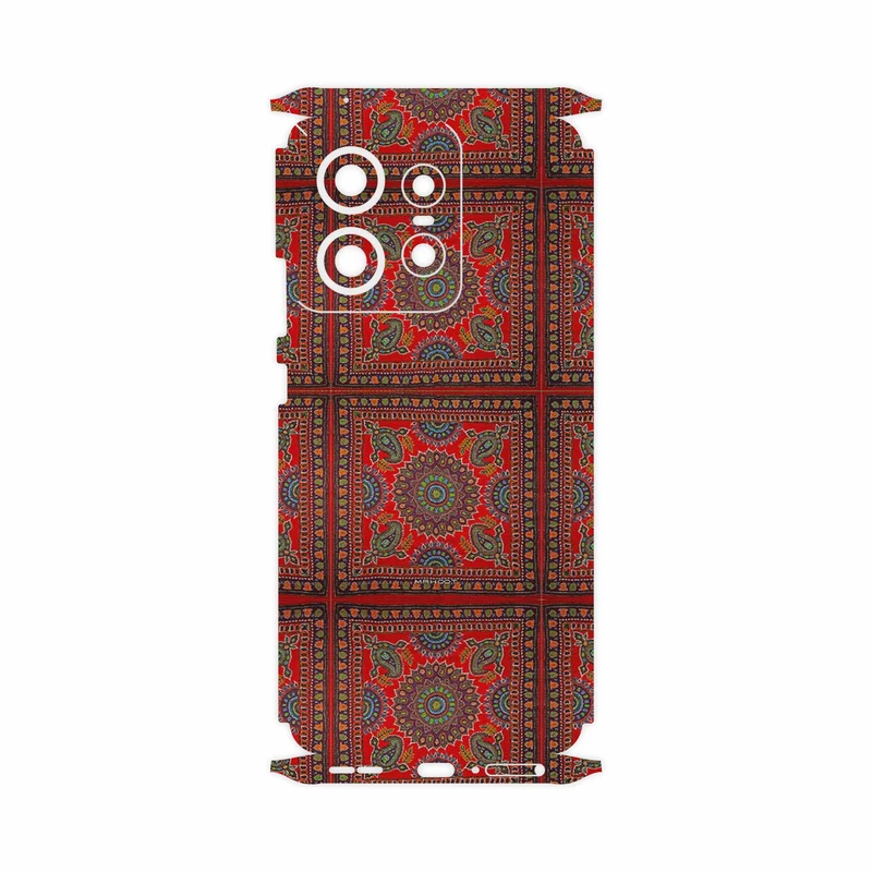 برچسب پوششی ماهوت مدل Embroidered Rug-FullSkin مناسب برای گوشی موبایل موتورولا Edge 50 Pro