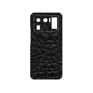 MAHOOT Black-Crocodile-Leather Cover Sticker for Xiaomi Mi 11 Ultra