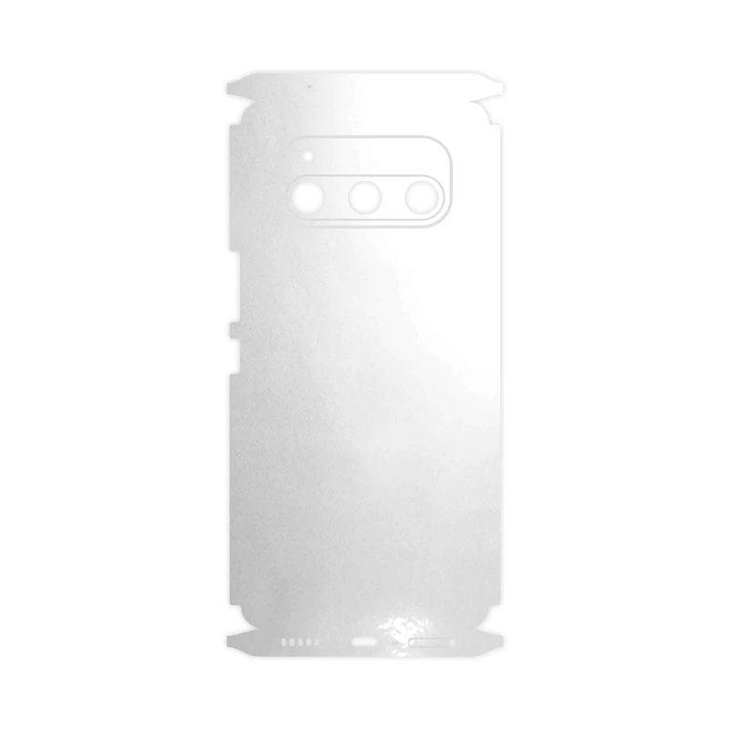 برچسب پوششی ماهوت مدل Metallic-White-FullSkin مناسب برای گوشی موبایل داریا Bond 5G
